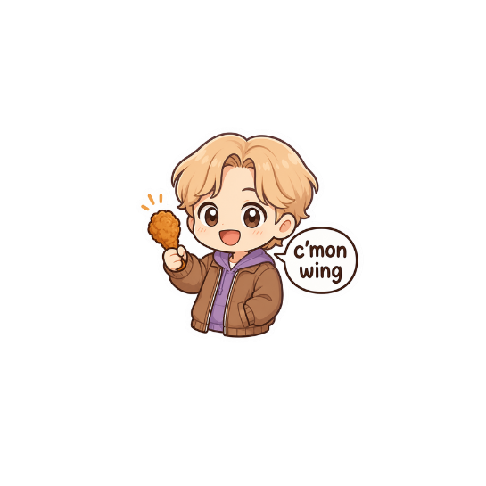 BTS "Hot Ones" Individual Buttons